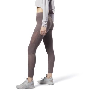 Legginsy Damskie Reebok Dance Mesh Fioletowe PL 14EDHMP